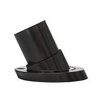 Патрон электрический  ASD П-02 Е27 карболит косой черный картинка 